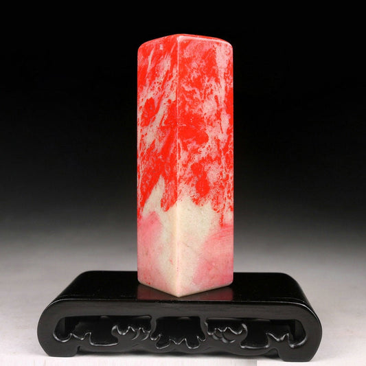Customized Chicken Bloodstone Seals, Chinese Chops, Martial Arts Stamps.