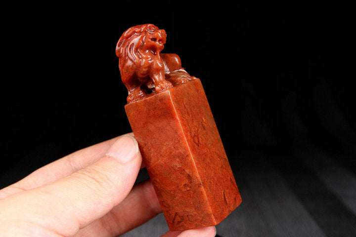 Chinese Shoushan Stone Seal, Personal Name Stamp,Custom Chinese Chop Free Chinese Name Translation Seal.