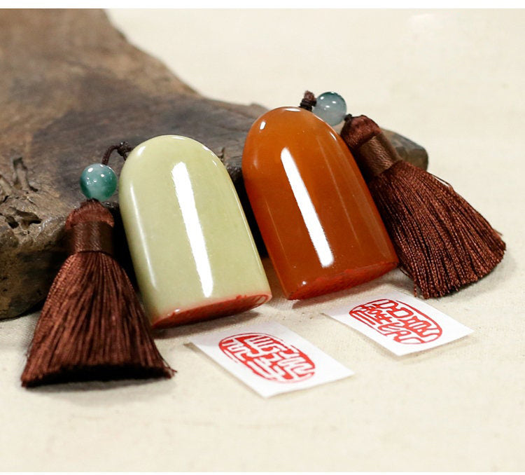Chinese The ellipse Name Seal, Personal Name Stamp,Custom Chinese Chop Free Chinese Name Translation Seal.
