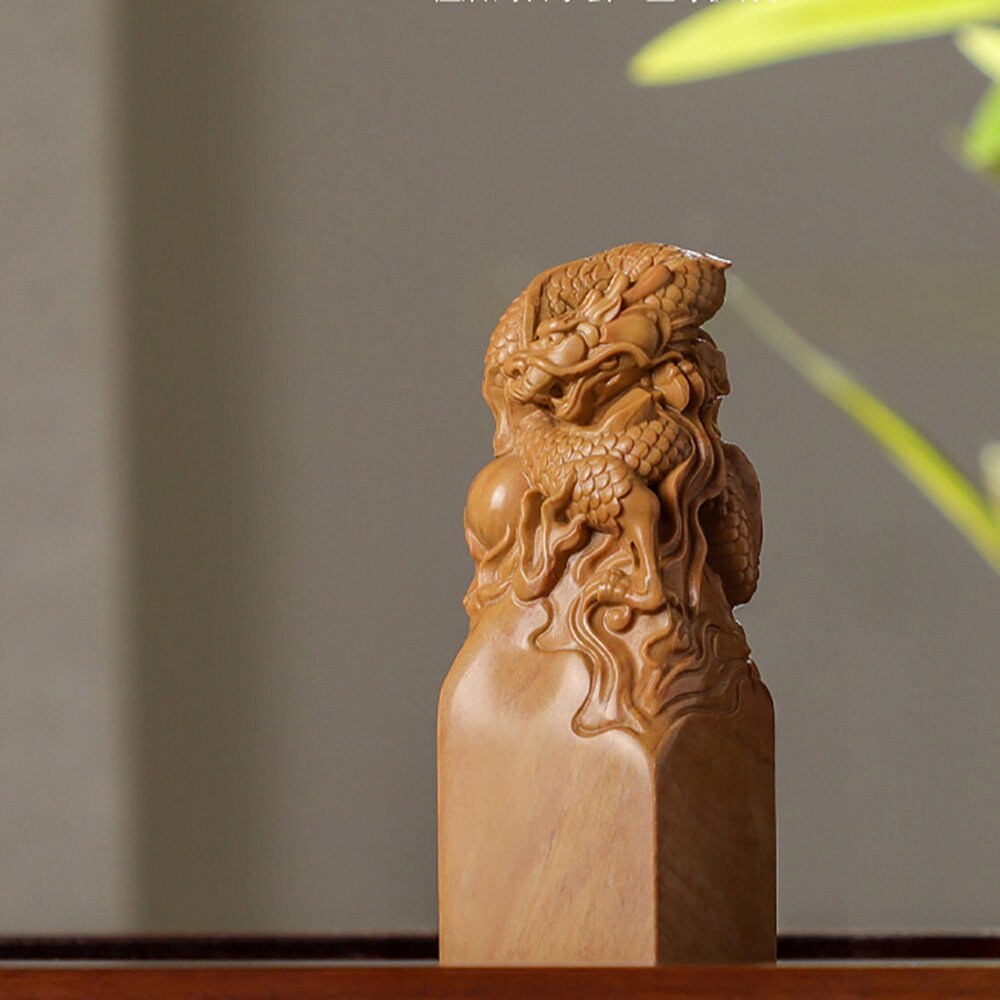 Custom  Chinese Zodiac Seal, Stone Seal Carving, Chinese Stone Square Seal With Your Name Hand Engraved, Custom Made Seal Set