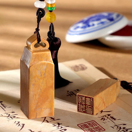 Customized Shoushan stone name seals,Personal Name Stamp,Custom Chinese Chop Free Chinese Name Translation Seal.