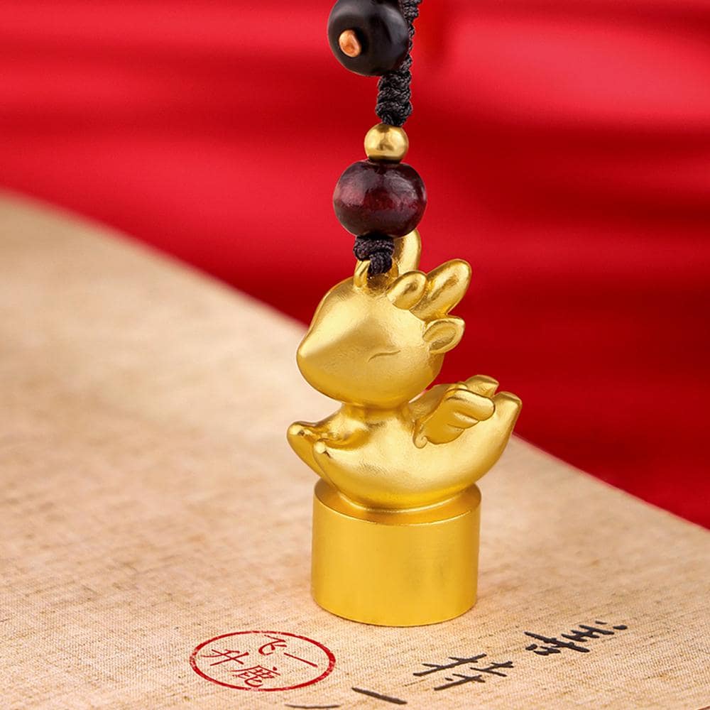 Custom Brass Fawn Stamps,Personal Calligraphy Chapter Stamps Portable Retro  Chop Decoration.
