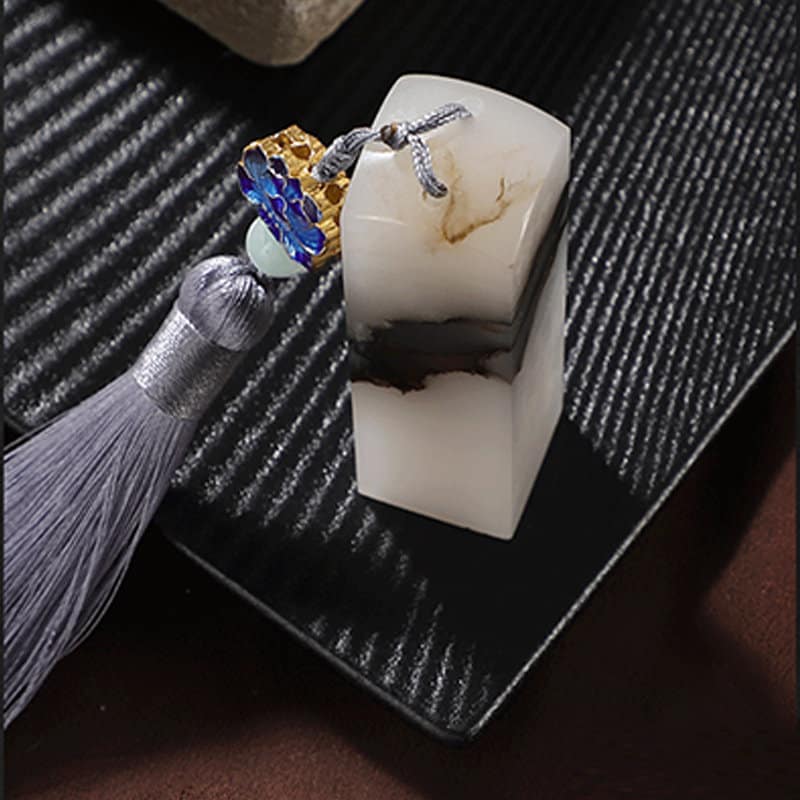 Customized Natural Jade Seal,Chinese Chops, Martial Arts Stamps.
