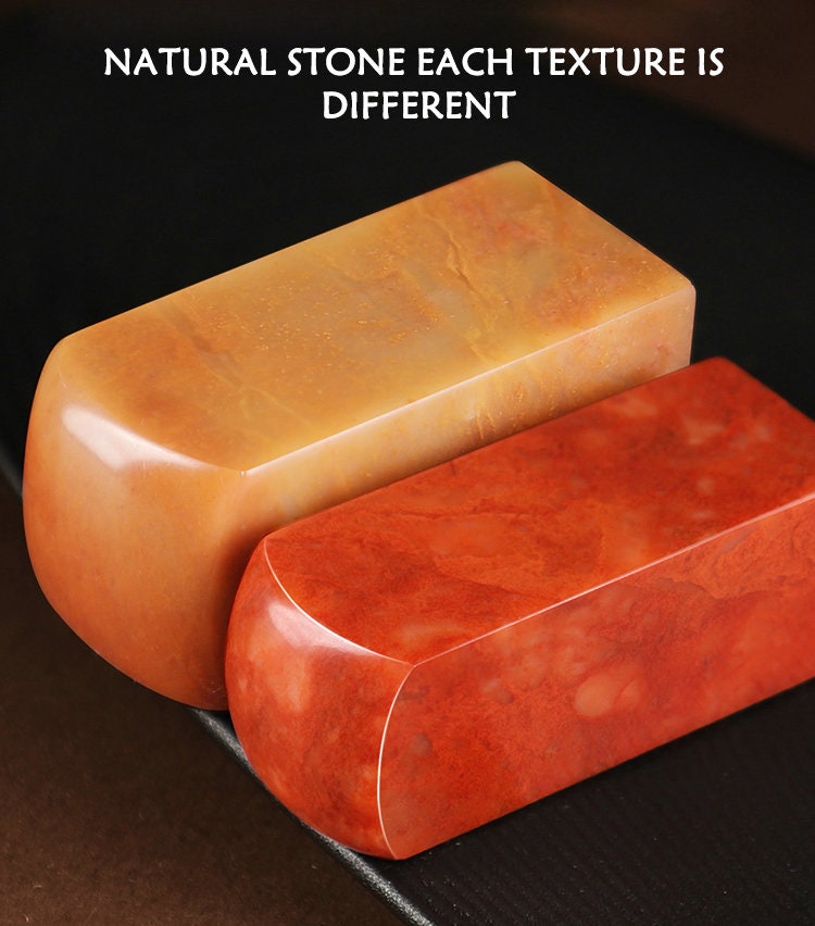 Customized Shoushan Stone Seals, Chinese Chops, Martial Arts Stamps.