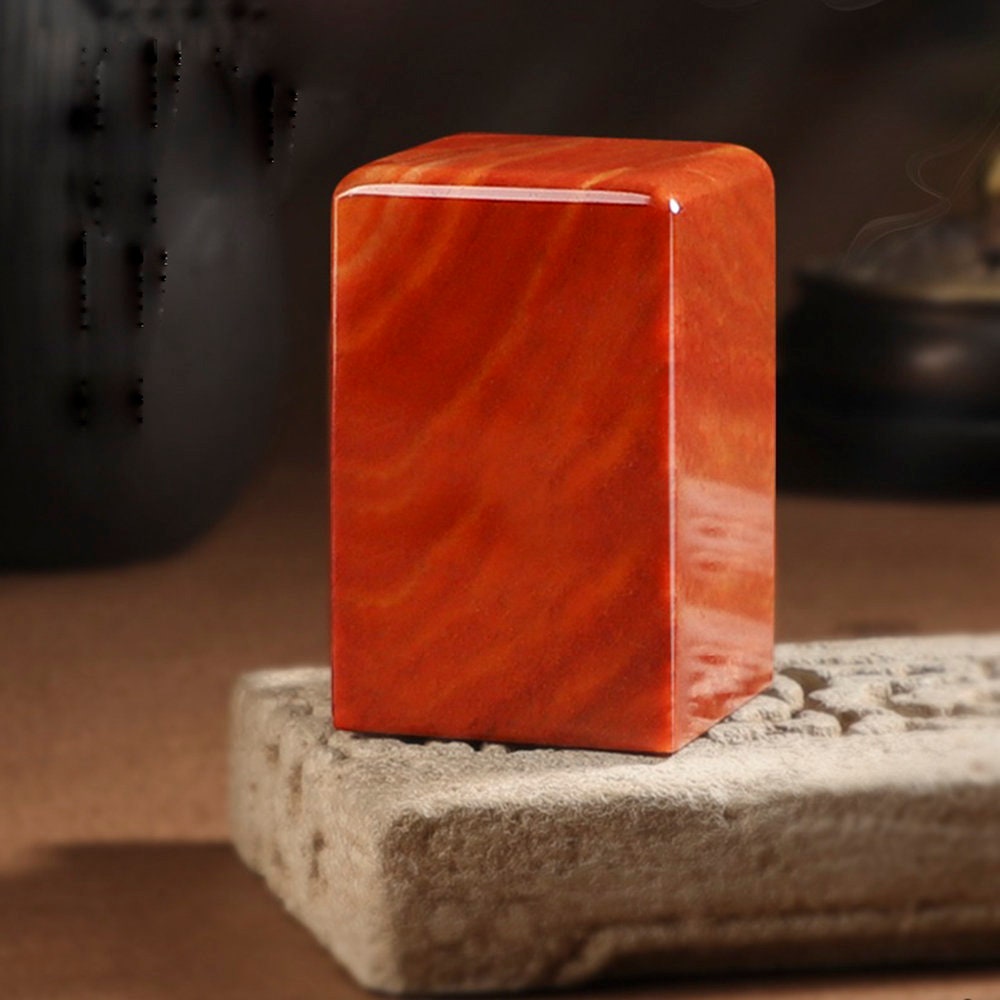 Customized Shoushan Stone Name Seals, Chinese Seal With Your Name set Wood Gift box for Painting Calligraphy.
