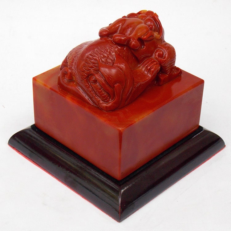 Chinese Large PIUXIU Name Seal, Personal Name Stamp,Custom Chinese Chop Free Chinese Name Translation Seal.